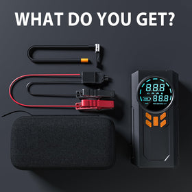 WNDFLV held in hand to show compact size and easy trunk or backpack storage