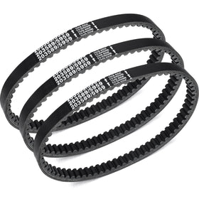 WNOOENG front view of 3-pack belts showing replacement convenience