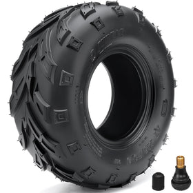 WNOOENG front tread view showing aggressive pattern and better traction