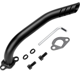 WNOOENG front view of exhaust header showing fitment benefit