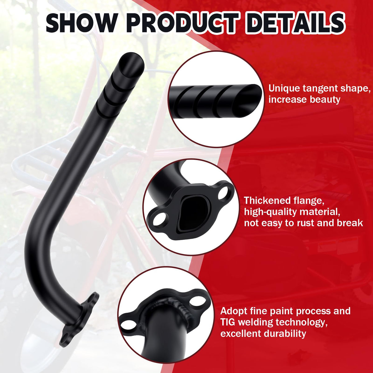 WNOOENG packaged kit with screws and wrench for easy installation