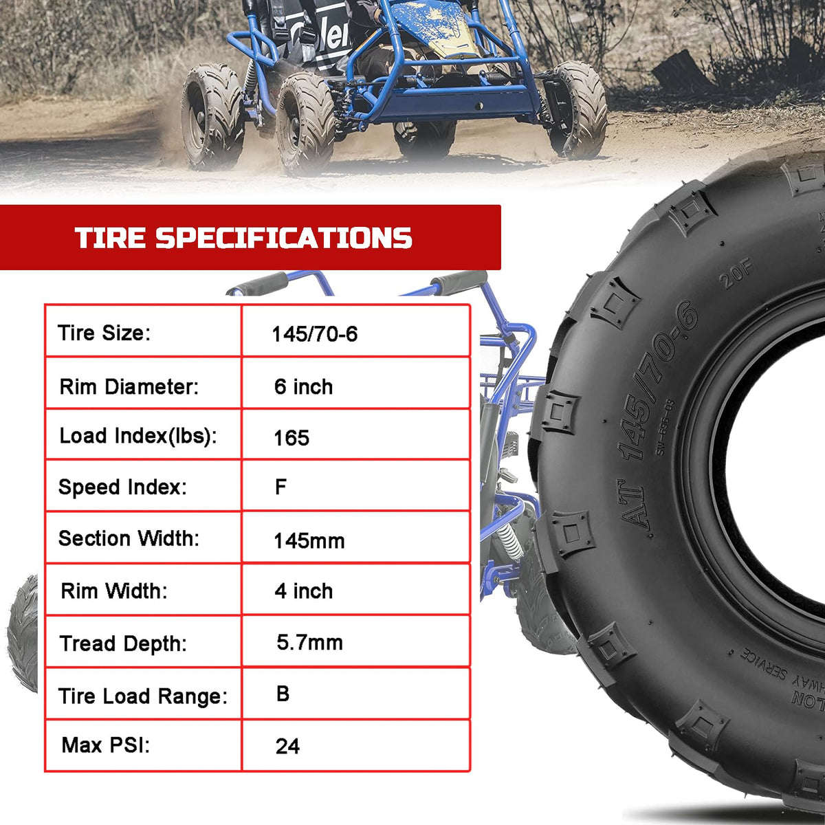 WNOOENG valve stem and bead area showing tubeless mounting convenience