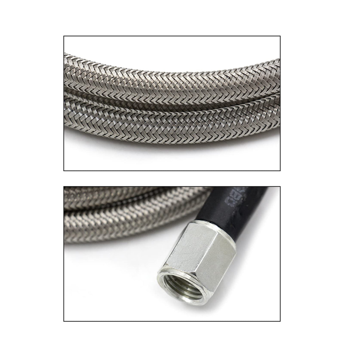 WnSEu -4AN fittings and thread detail offering secure leak-resistant connections