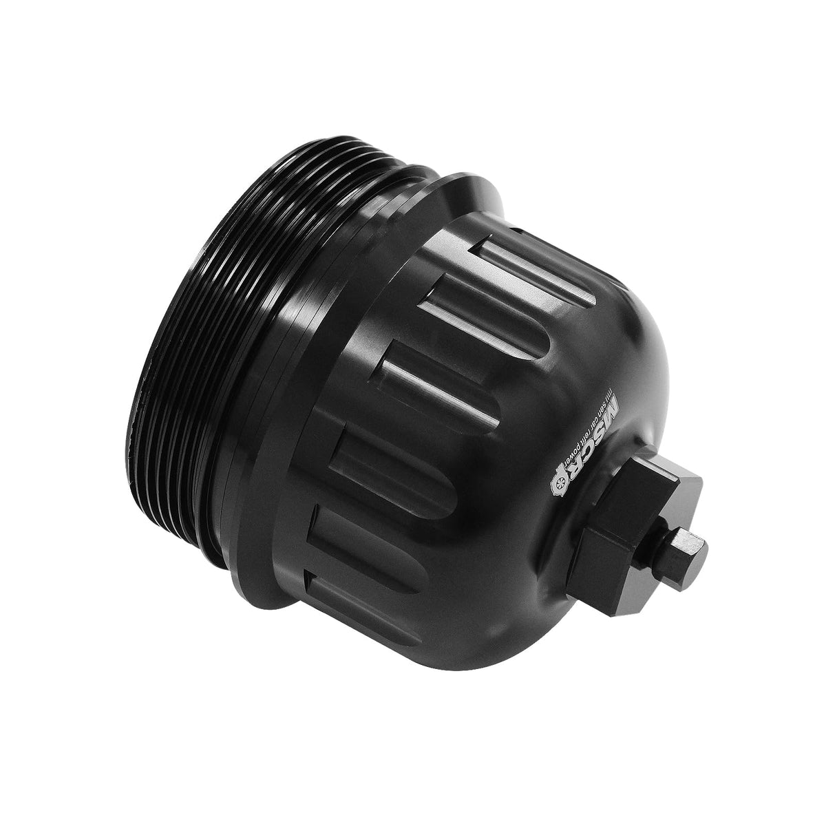 WnSEu close-up of black anodized finish for corrosion resistance