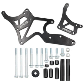 WnSEu front view bracket showing mounting points and improved clearance