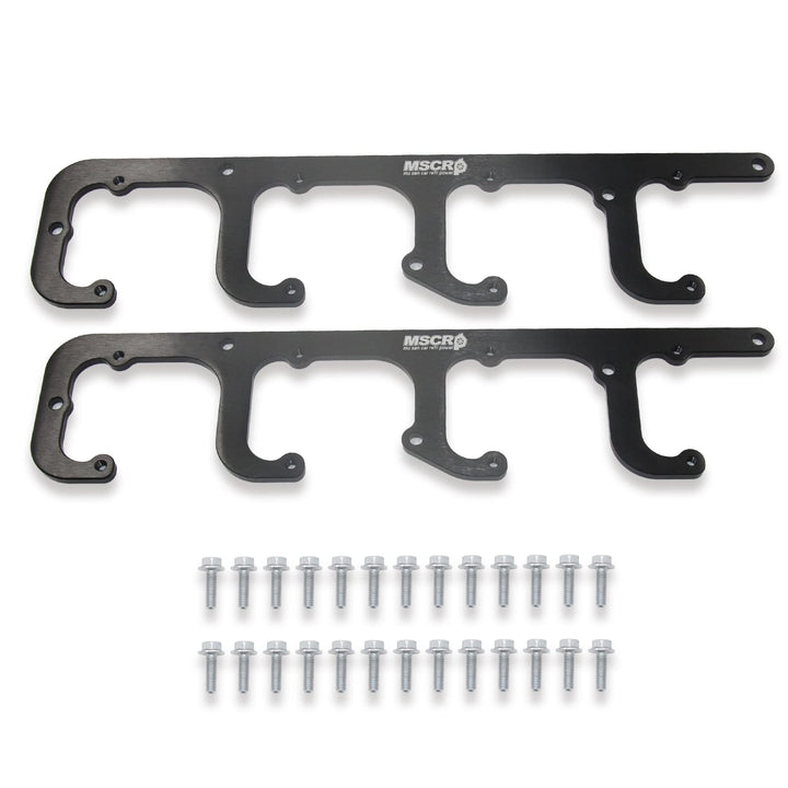 WnSEu front view of brackets showing clean mount and neat coils