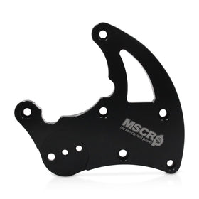 WnSEu bracket installed on LS Vortec engine demonstrating correct high-mount positioning