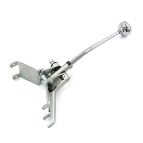WnSEu TH350 chrome arm closeup highlighting 12-inch shaft and corrosion resistance