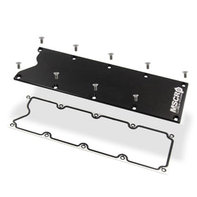 WnSEu valley cover front view showing exact bolt pattern and fit benefit