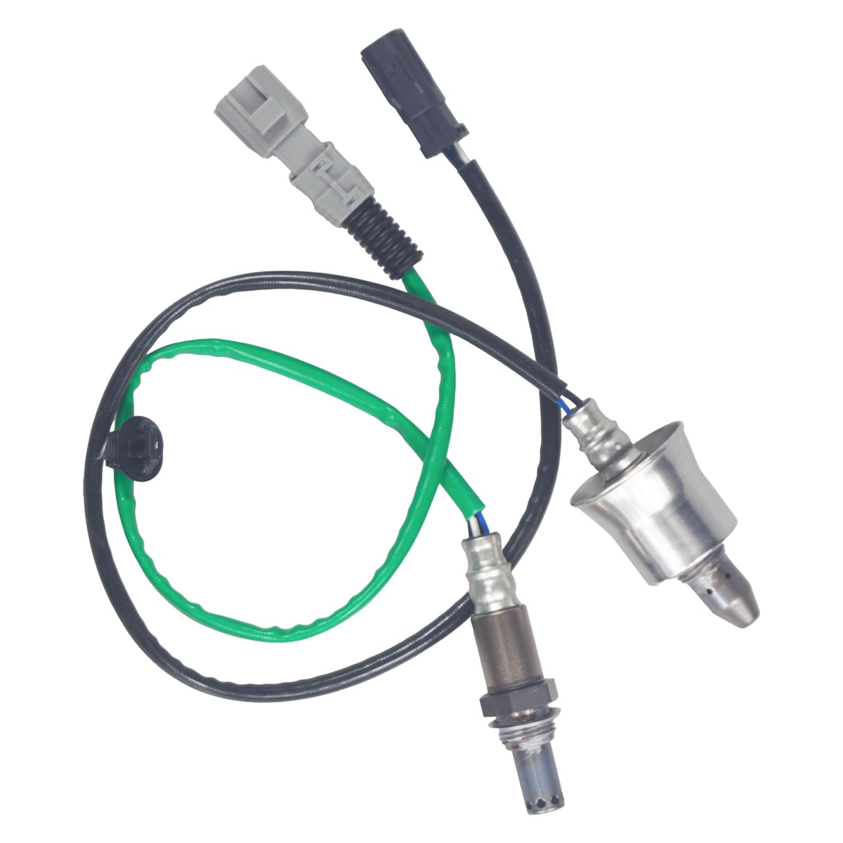 Wobiwina sensor installed in exhaust demonstrating correct placement