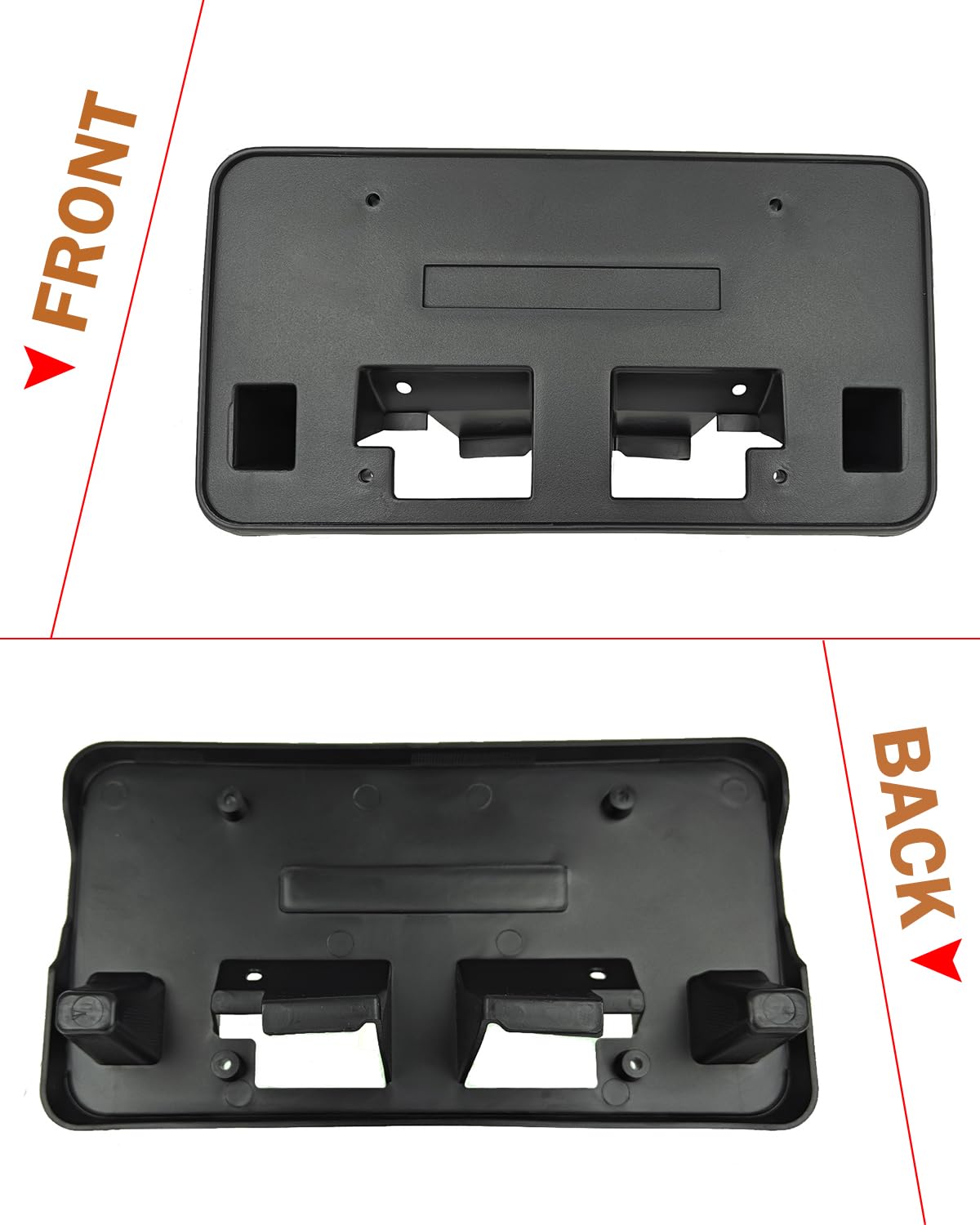 Wocch bracket mounted on GMC Sierra demonstrating restored front appearance