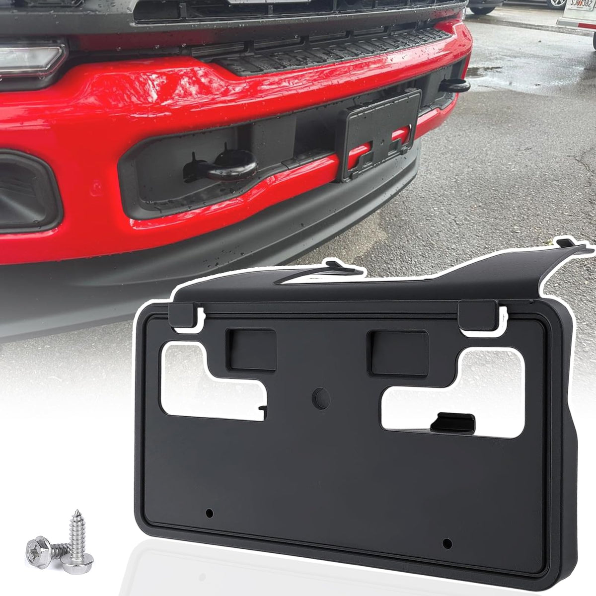 Wocch front bracket full view showing clean OEM replacement and secure hold