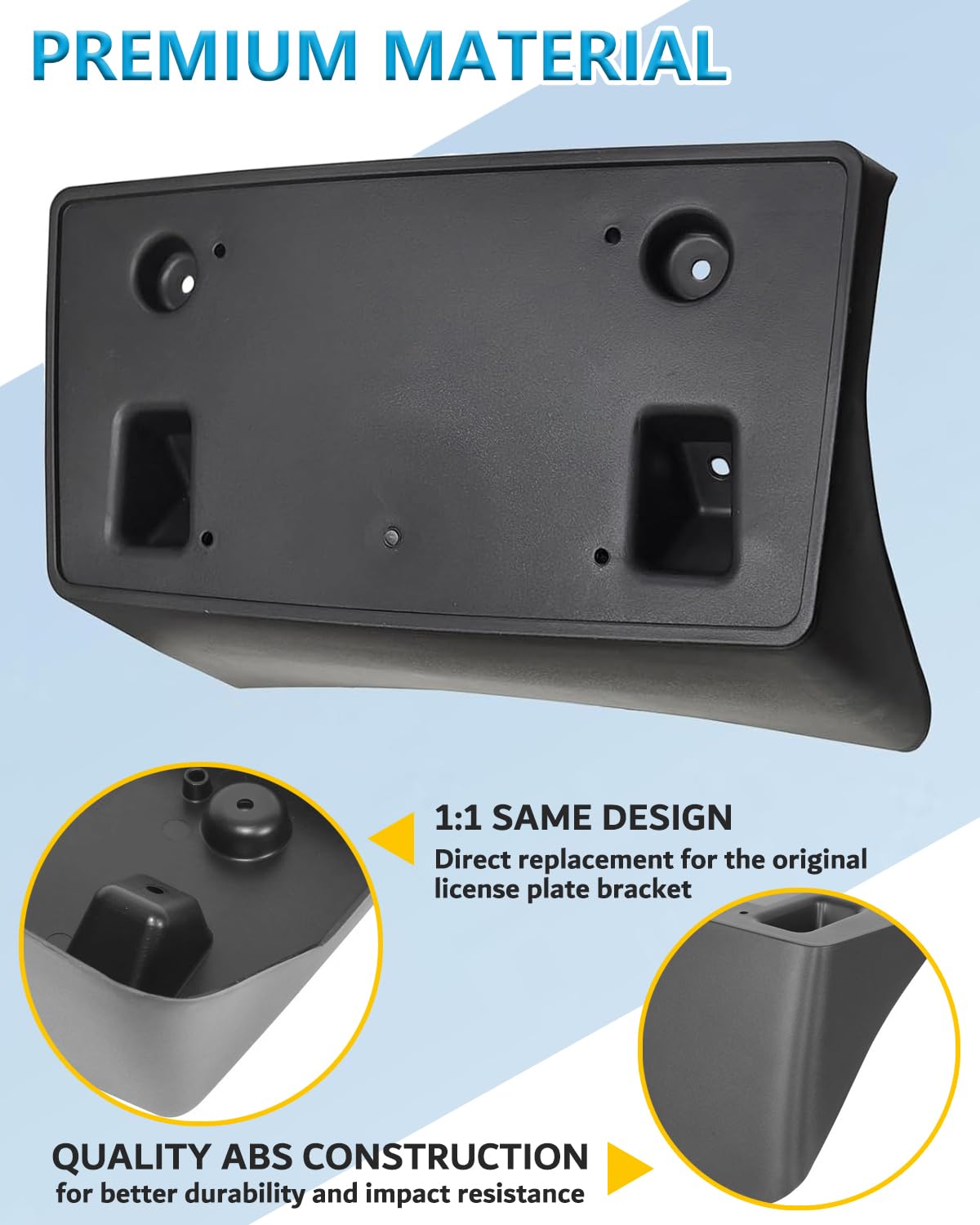 Wocch bracket with included mounting hardware ready for easy installation