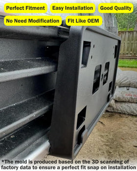 Wocch included screws and hardware for quick, no-drill installation