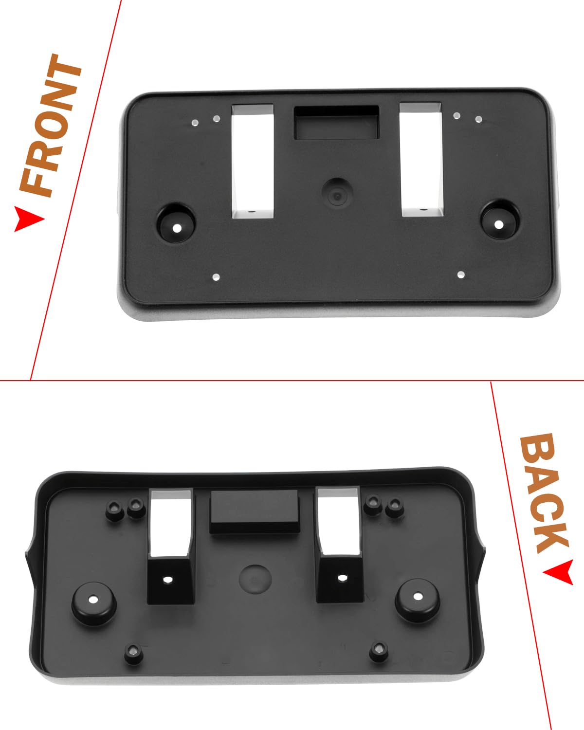 Wocch installed on GMC Sierra 1500 front bumper showing secure fit