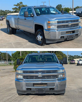 Wocch lifestyle image of Silverado front with bracket enhancing appearance