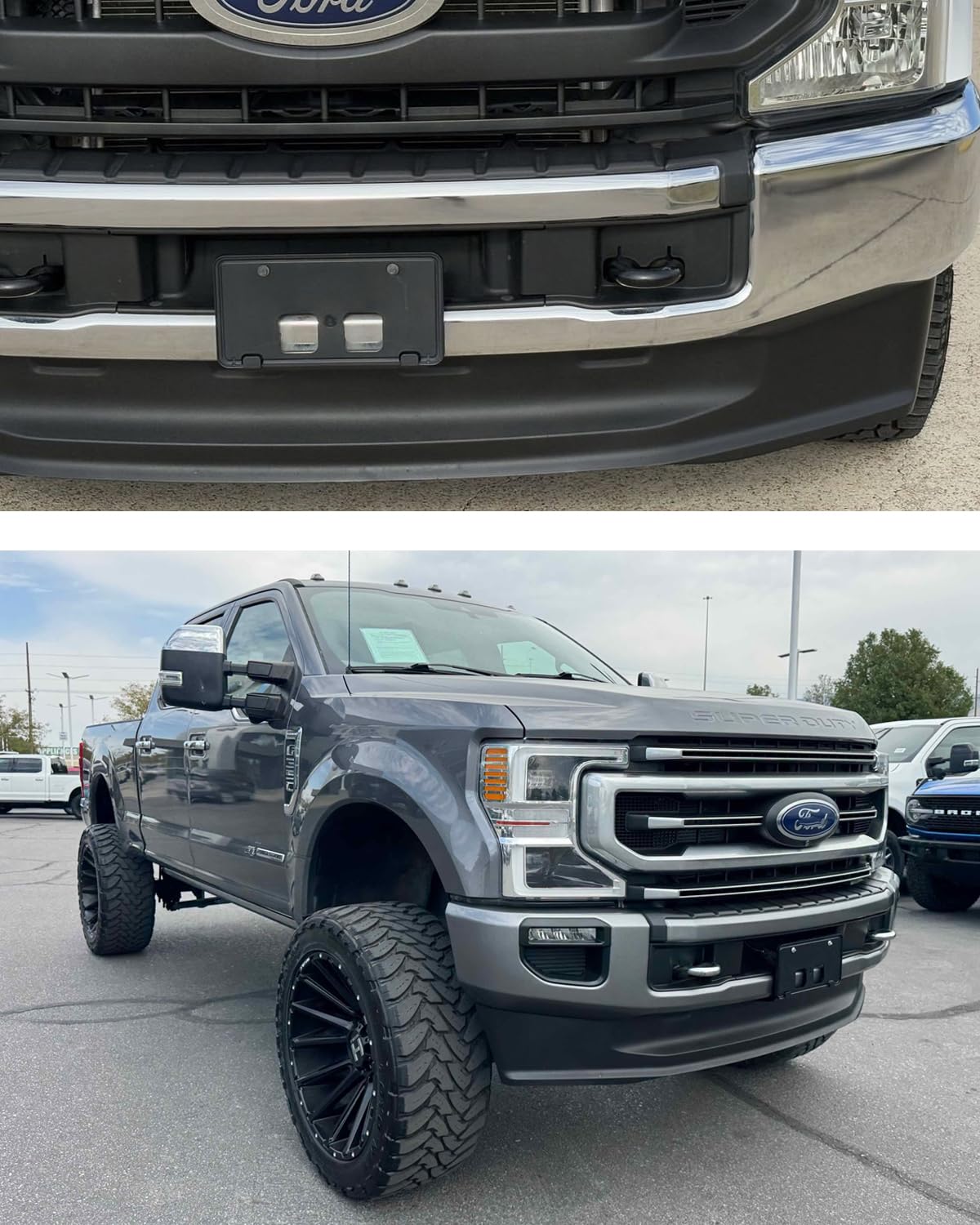 Wocch installed on truck front illustrating clean OEM-style appearance