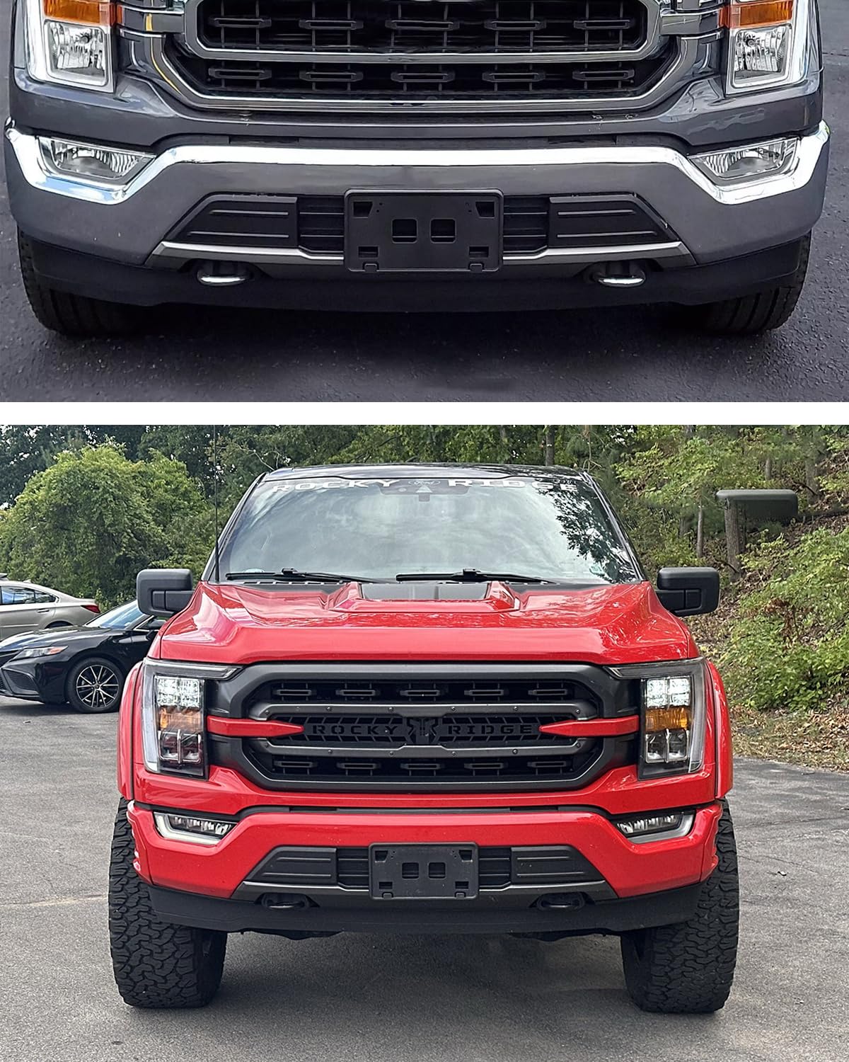 Wocch installed on parked F-150 demonstrating finished appearance