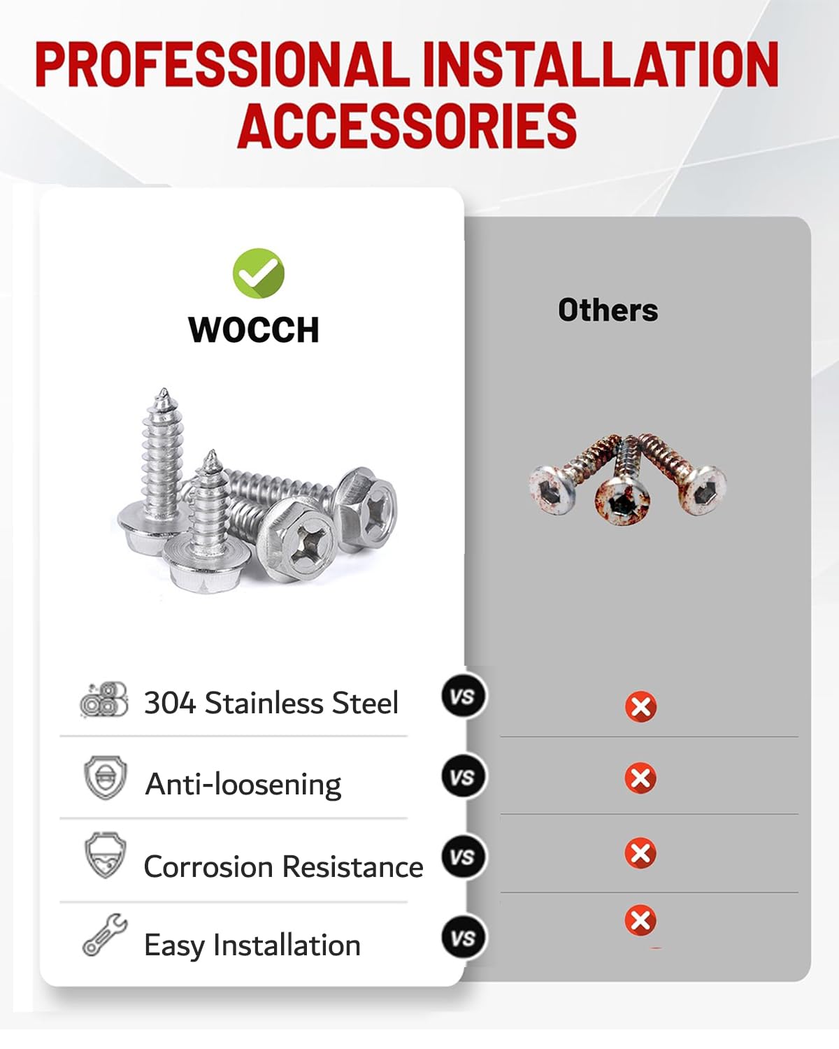 Wocch bracket mounted on bumper demonstrating secure fit and easy installation