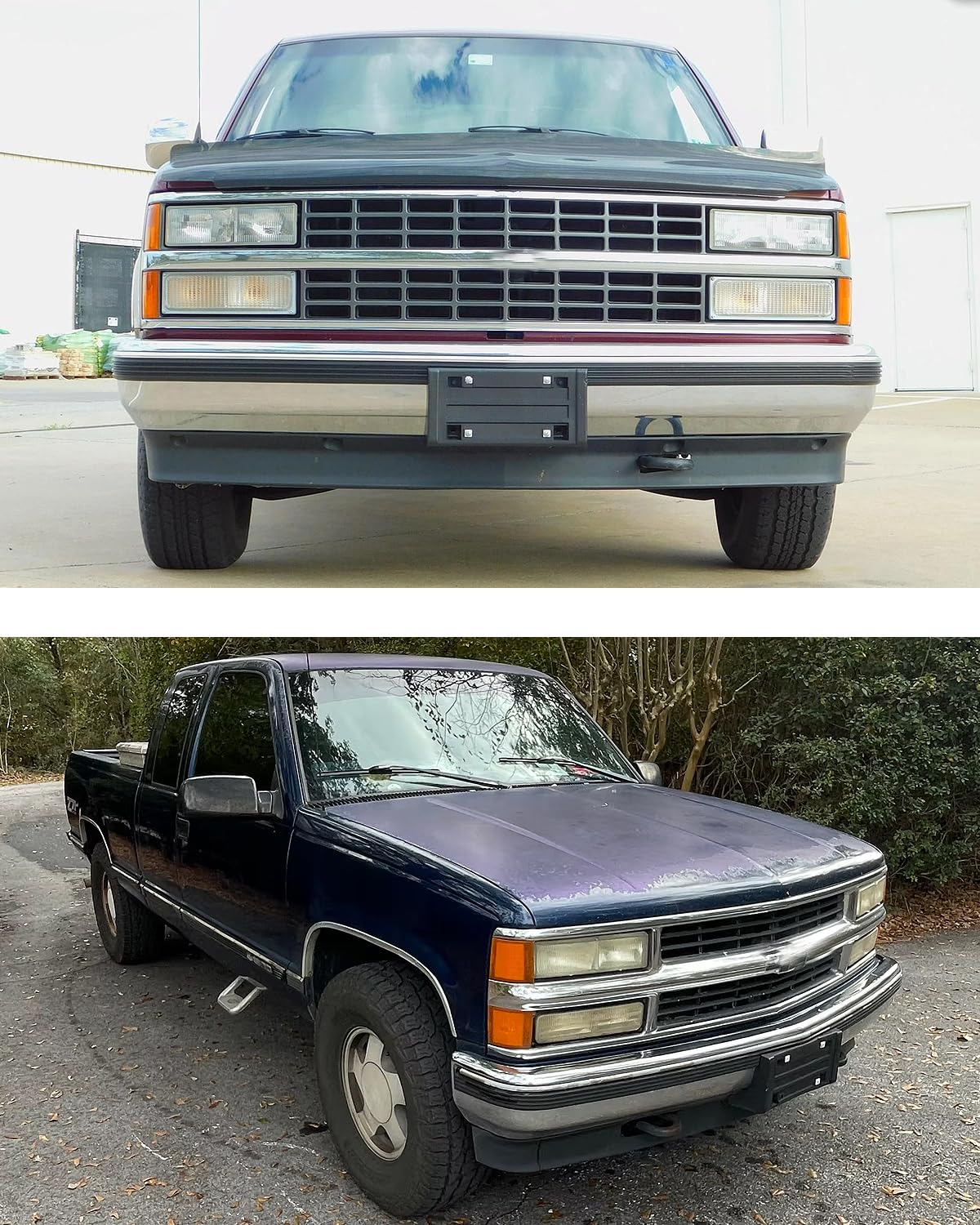 Wocch bracket installed on truck front conveying restored look and protection