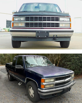 Wocch bracket installed on truck front conveying restored look and protection