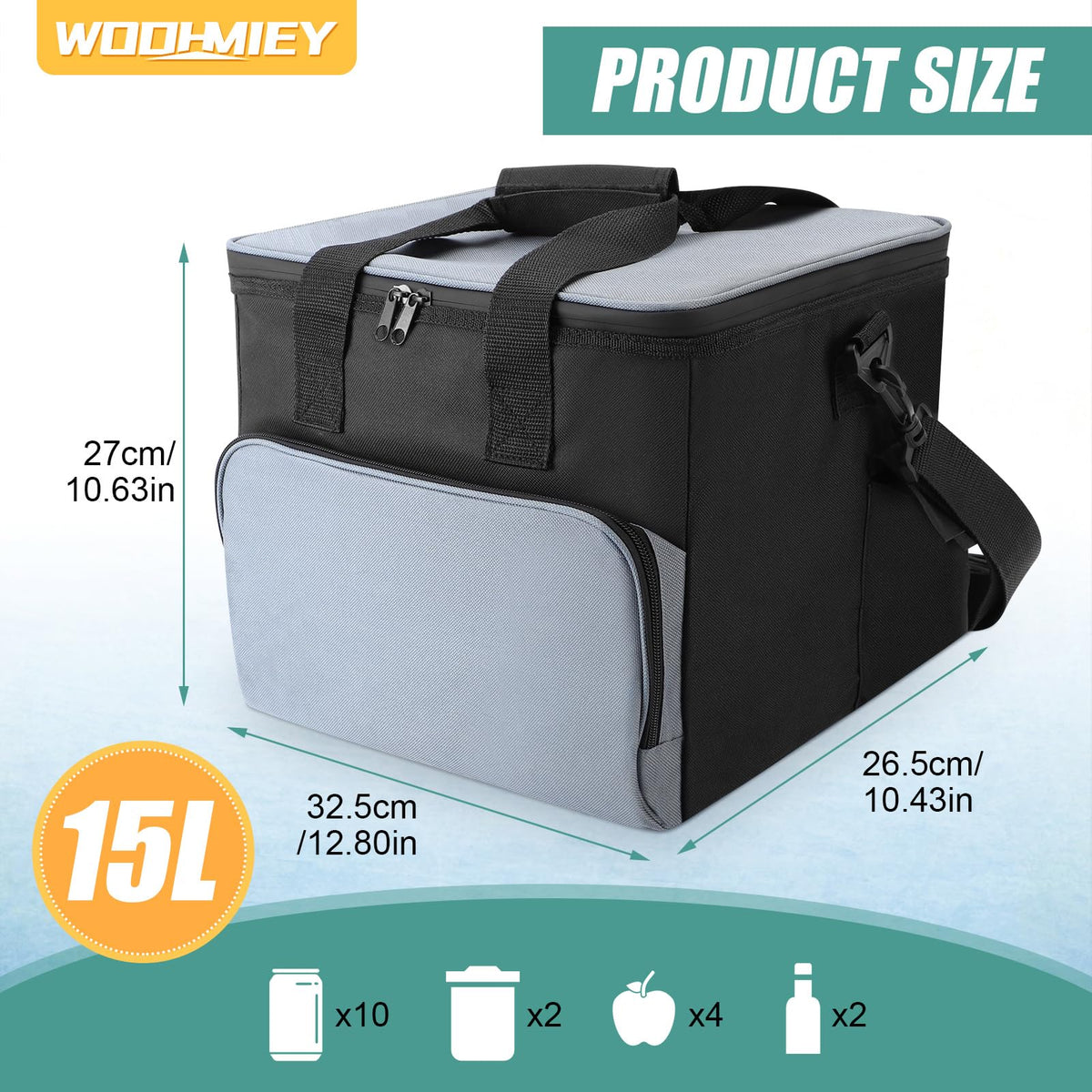 WODHMIEY placed on a car seat demonstrating stable travel use