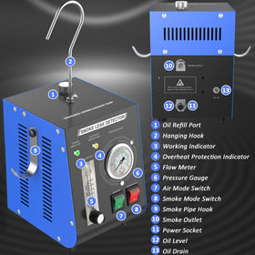 wodli connecting to evap system labels visible for accurate attachment