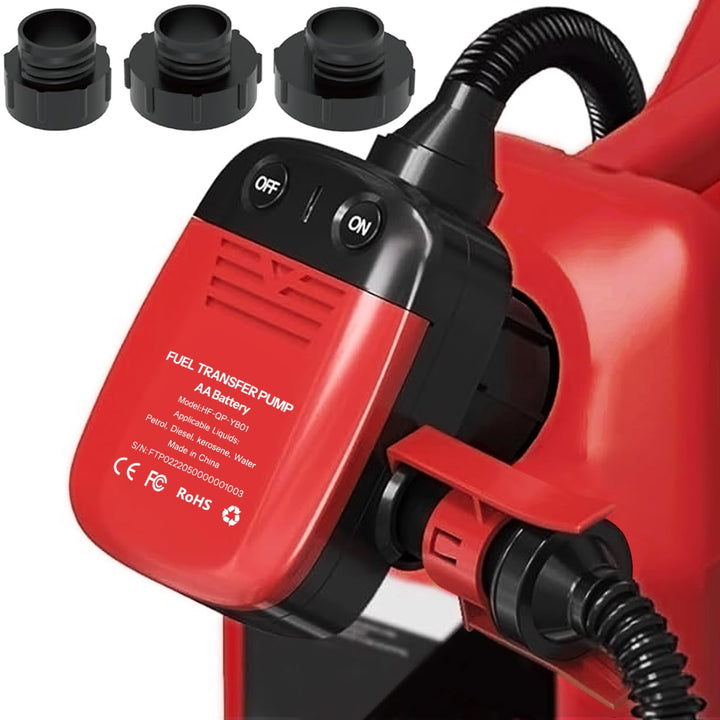 Wodli front view of pump showing compact design and portability benefits