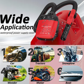Wodli pump outdoors on a workbench showing portability for jobsites