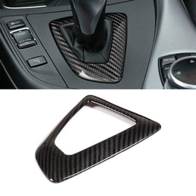 WODOFO GDR front view of carbon fiber shift panel cover for refreshed console look