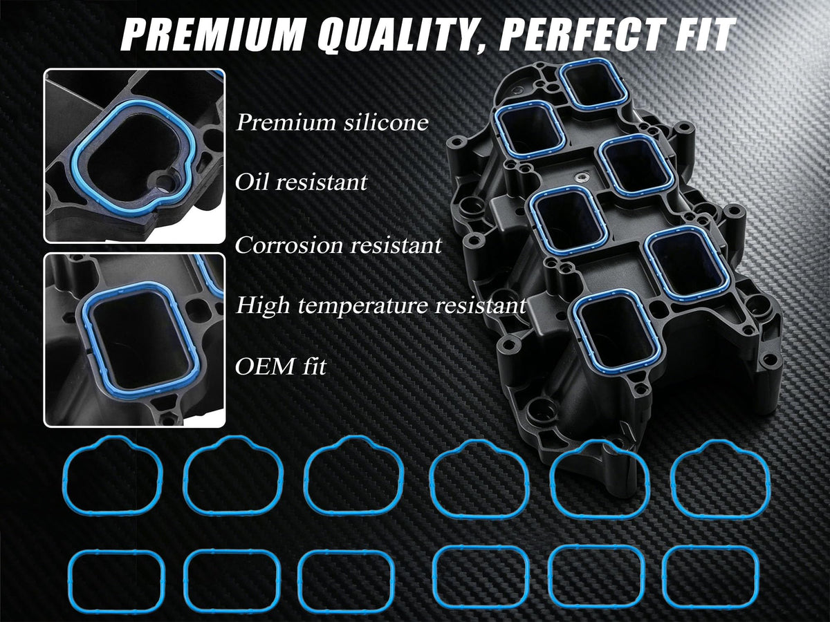 WODOFO GDR fuel injection plenum gasket detail showing precise fit and durability