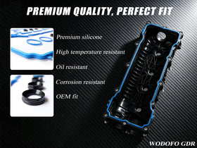 WODOFO GDR intake manifold gasket closeup highlighting silicone seal reliability