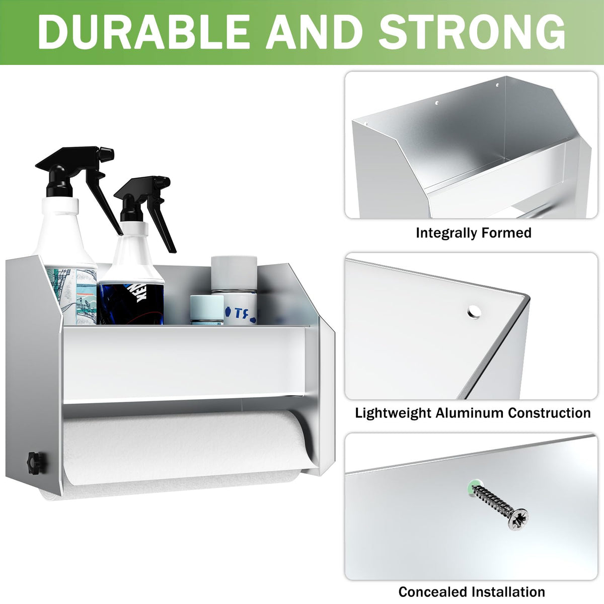 woiron bracket installed in race trailer benefit: secure, space-saving storage