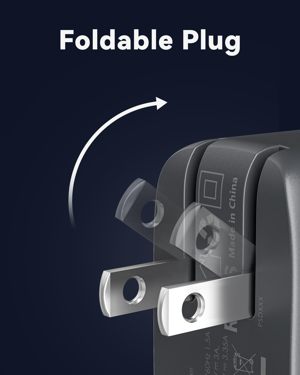 WOLFBOX charger USB‑C port closeup highlighting fast‑charge compatibility benefit