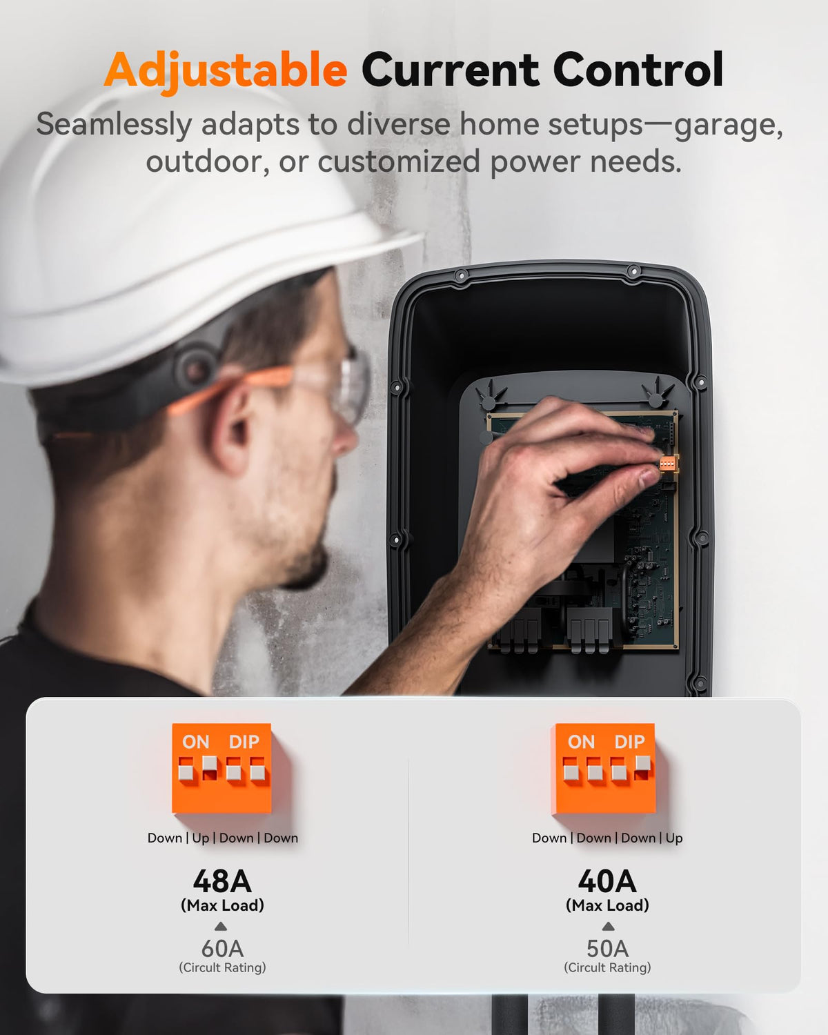 WOLFBOX product next to a hand for scale showing compact footprint and installation suitability