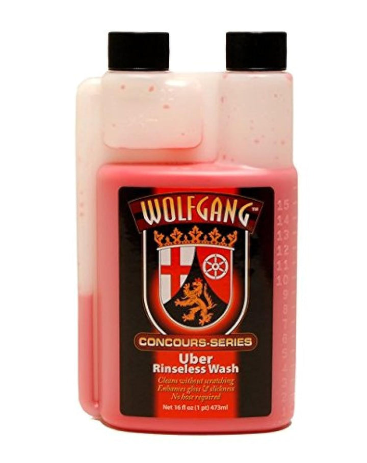 WOLFGANG CONCOURS SERIES front label showing product name and size protects paint