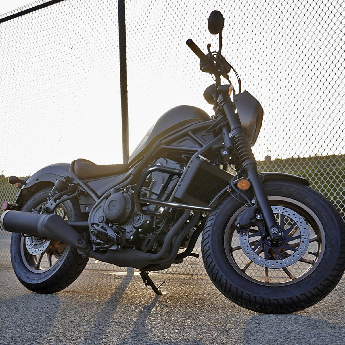 WOLFLINEMOTO texture powder coat finish resisting corrosion and wear
