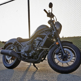 WOLFLINEMOTO texture powder coat finish resisting corrosion and wear
