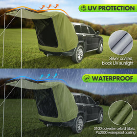 WOLFWILL fabric close-up showing waterproof texture and durable protection