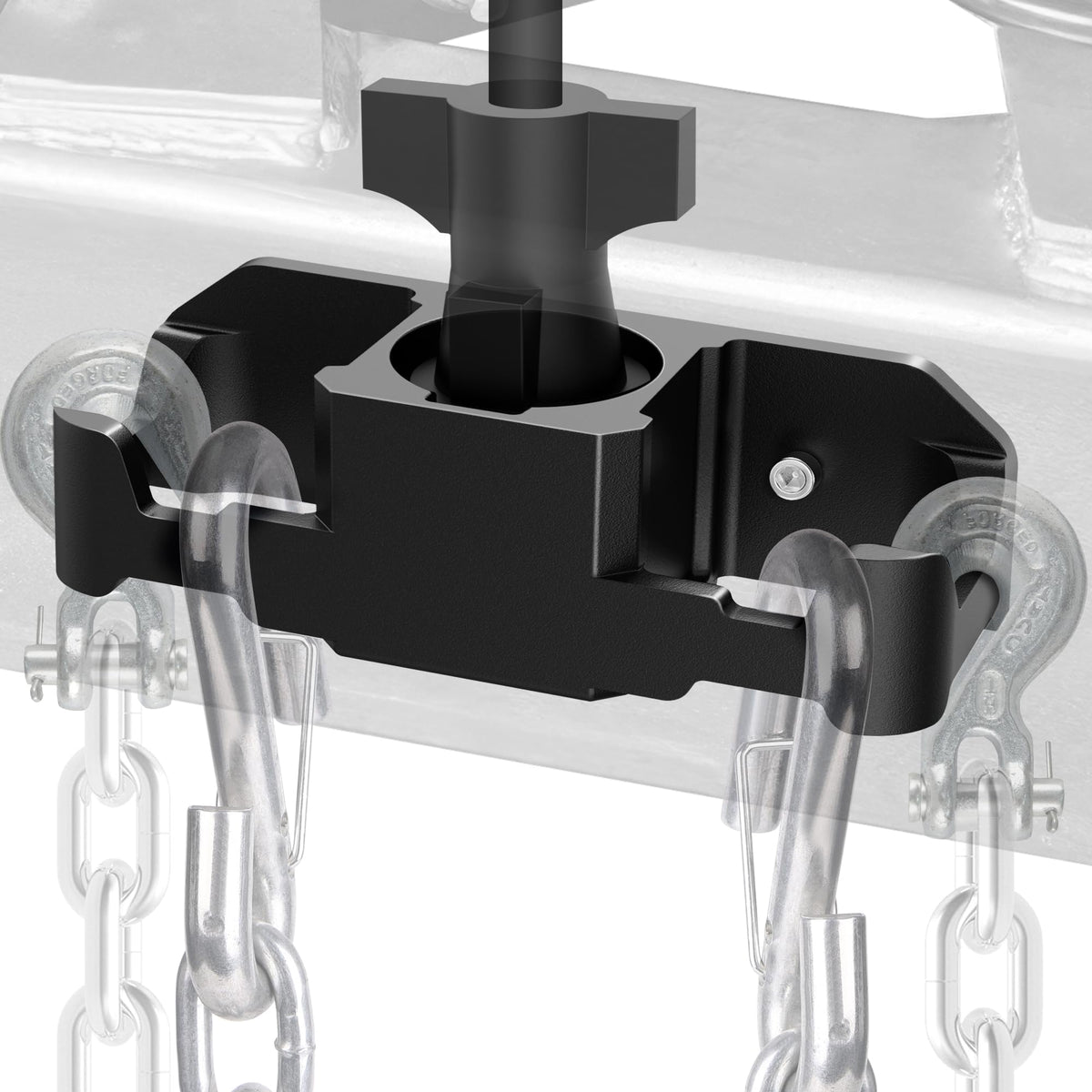 WOLFWILL front view of mounted organizer showing tidy plug storage and safer parking