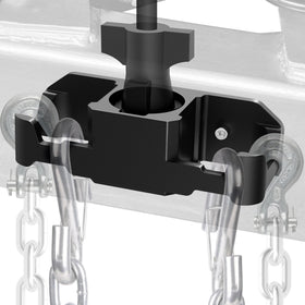 WOLFWILL front view of mounted organizer showing tidy plug storage and safer parking