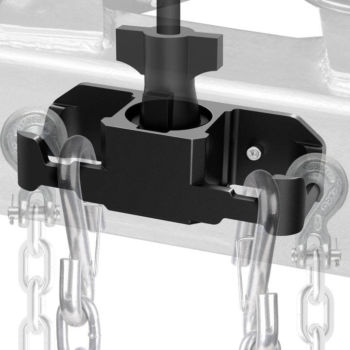 WOLFWILL front view of mounted organizer showing tidy plug storage and safer parking