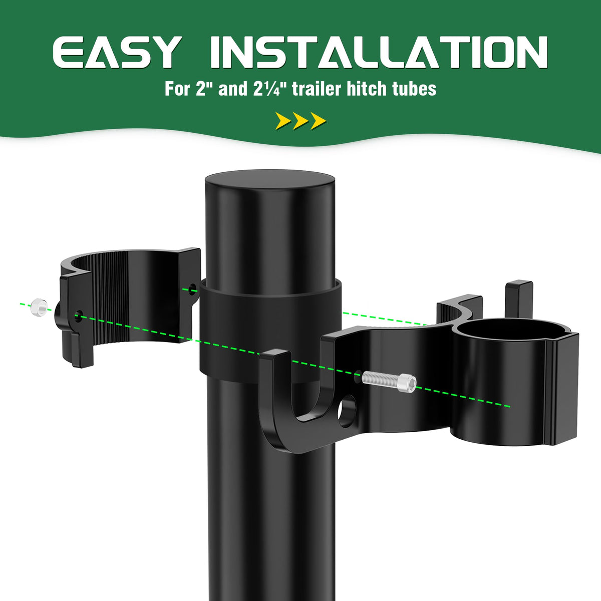 WOLFWILL kit hardware laid out for quick easy installation