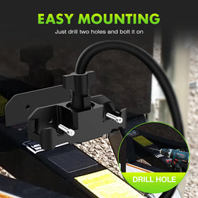 WOLFWILL installation screws and hardware included for quick, secure mounting