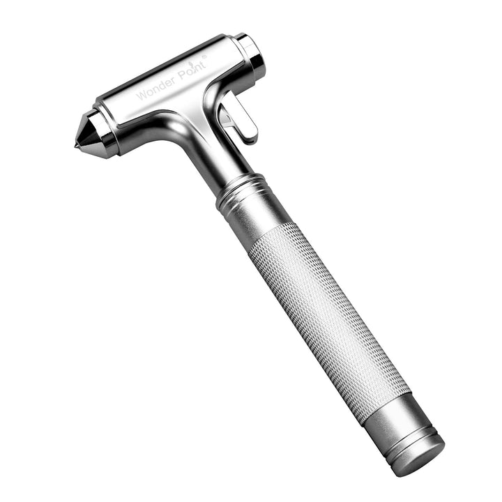 WONDER POINT front view showing complete emergency hammer, easy access benefit