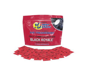 Wonder Wafers placed near car vent dispersing Black Royale scent for fresher cabin