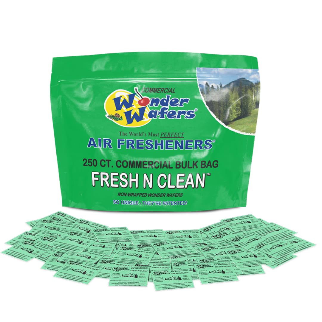 Wonder Wafers front container showing label and compact storage benefit