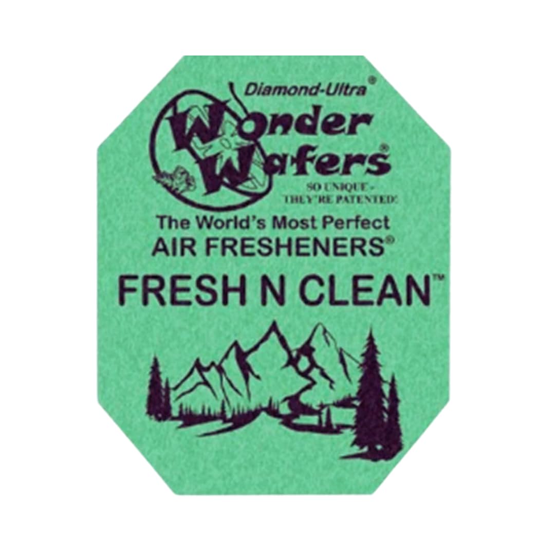 Wonder Wafers in a clean car interior showing refreshed cabin benefit