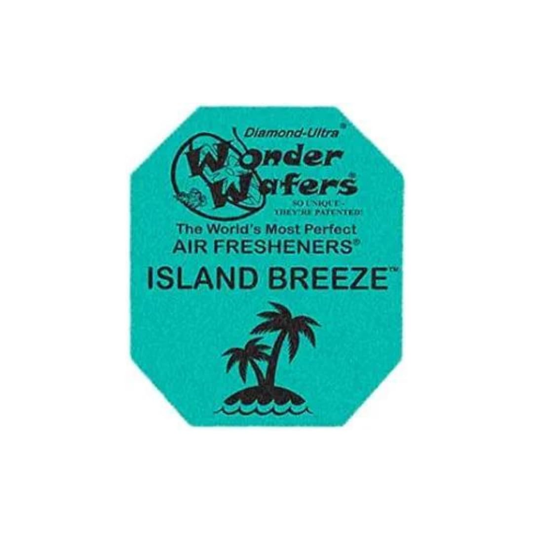 Wonder Wafers resealable container open showing freshness preservation benefit