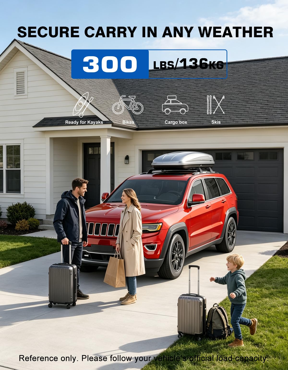 wonderdriver aero-profile of cross bar reducing wind noise and improving fuel efficiency on highway
